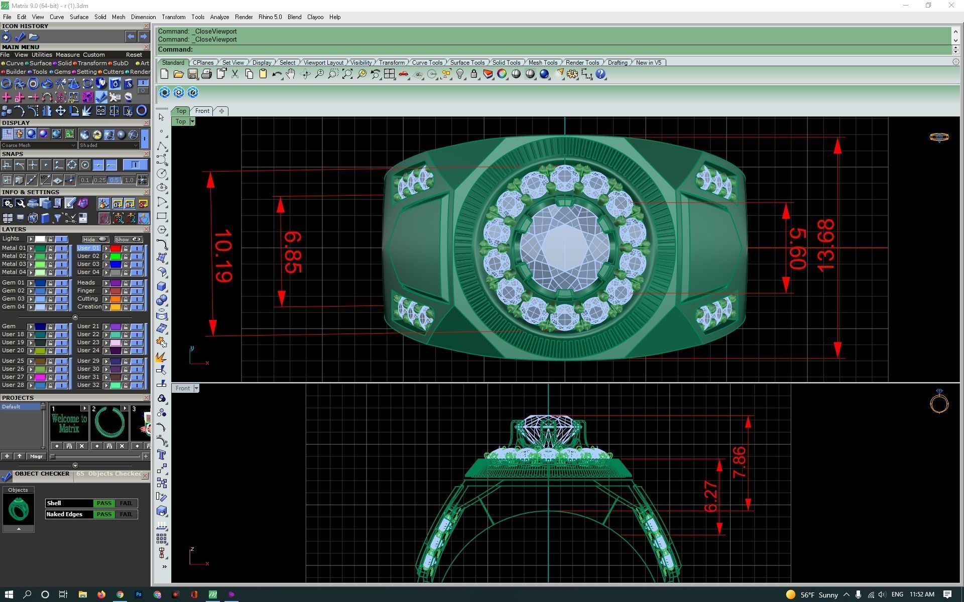 3d-model ring 3D print model_1