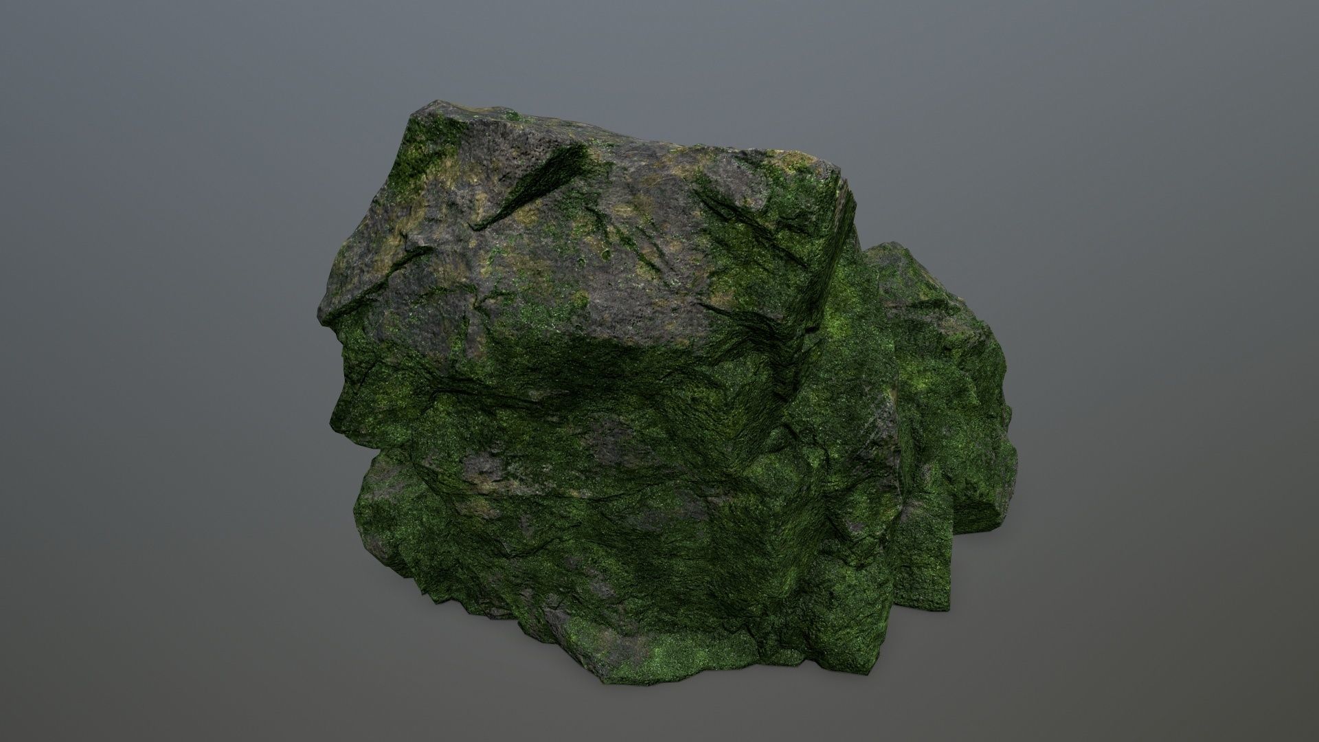 Skull Cave Low-poly 3D model_6