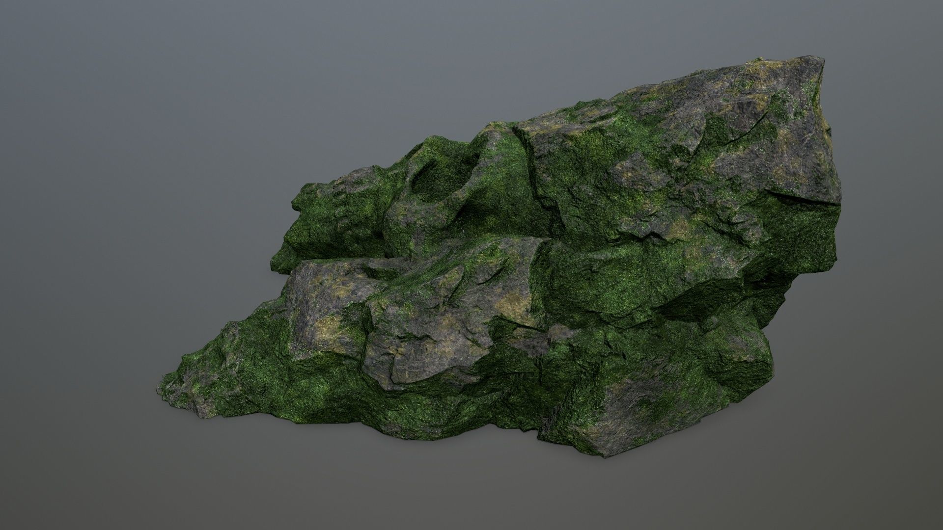 Skull Cave Low-poly 3D model_8