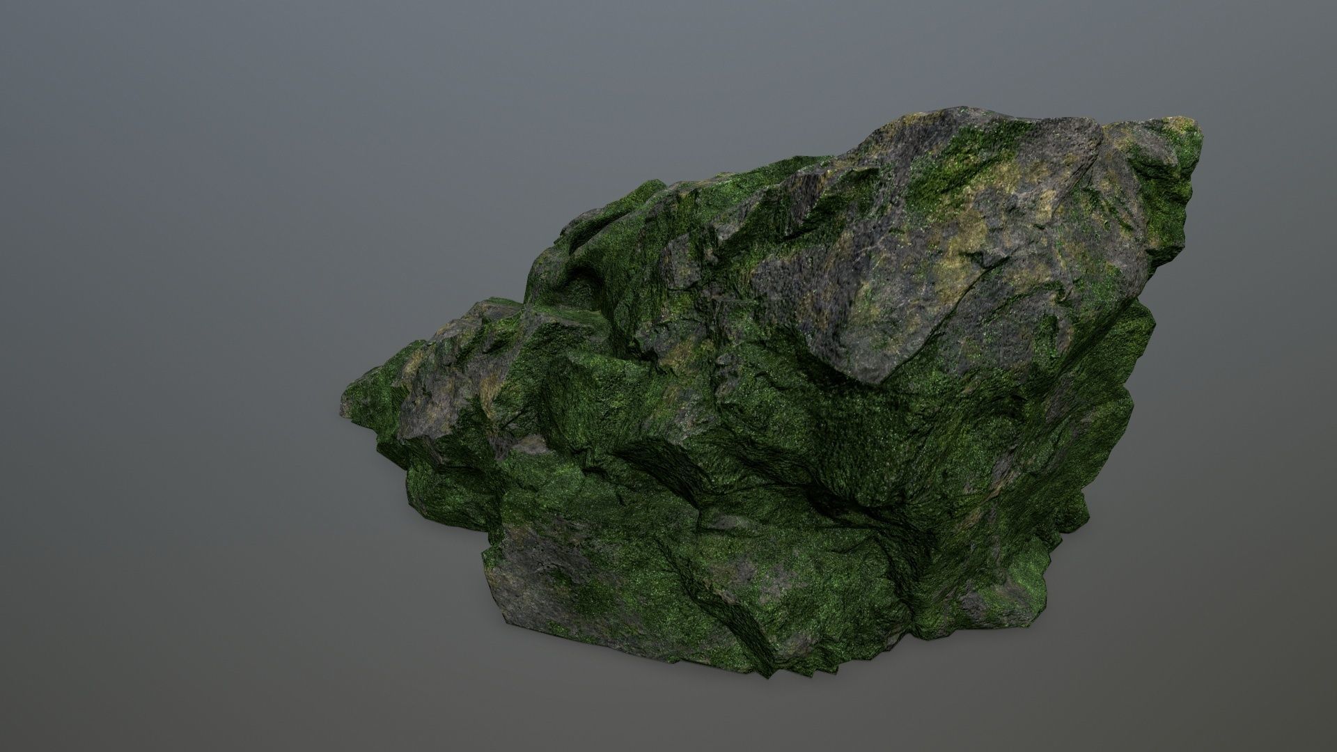 Skull Cave Low-poly 3D model_7