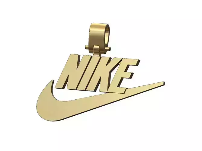 Nike pendant with bail