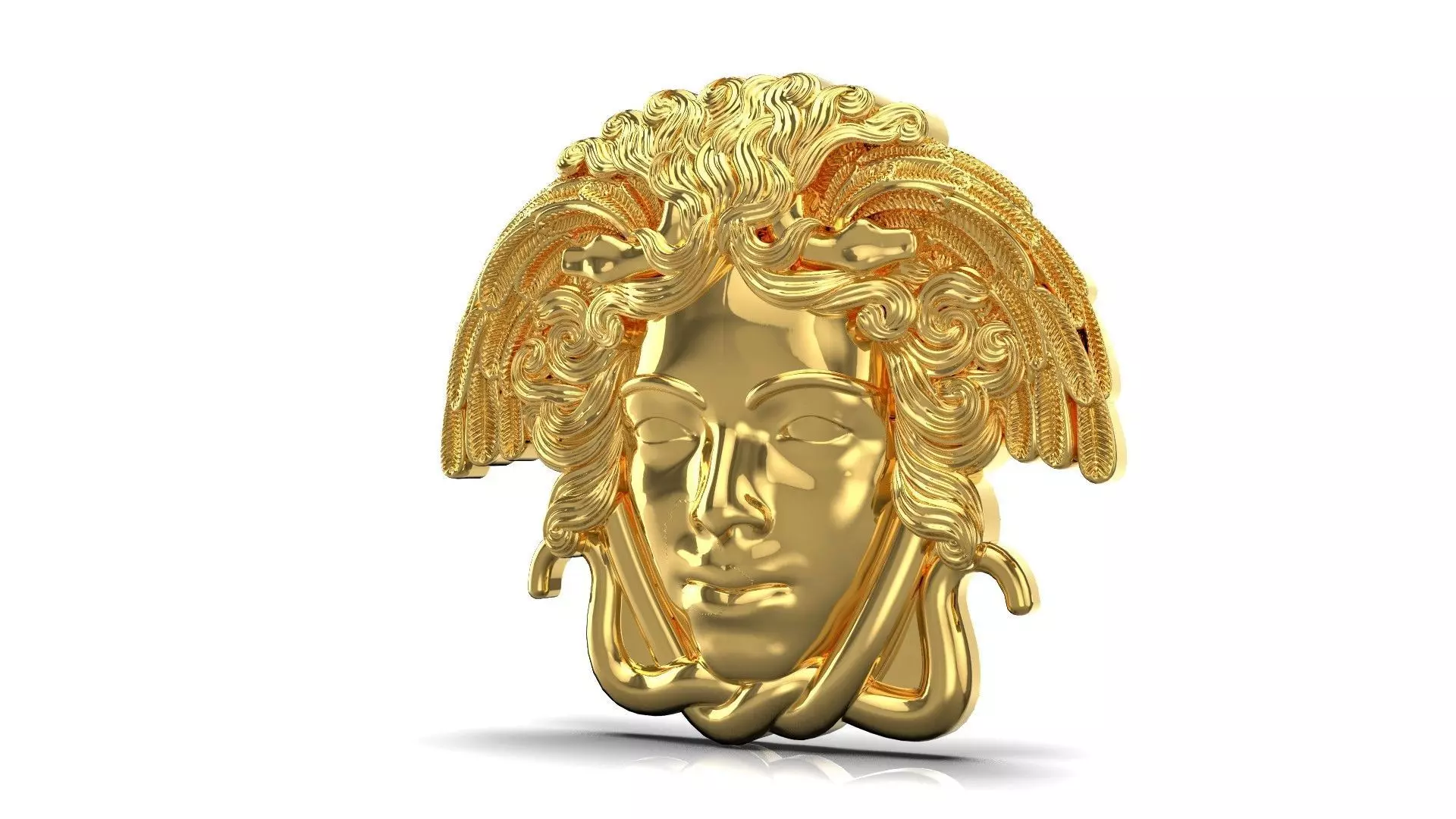 VERSACE EARRINGS Free 3D print model