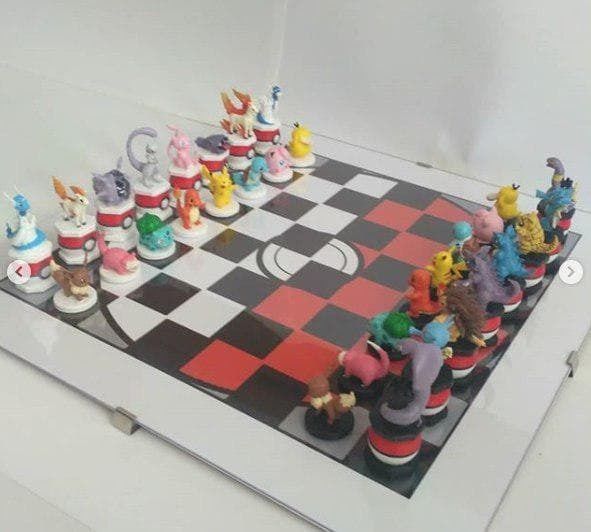 Pokemon Chess Set 3D print model_5