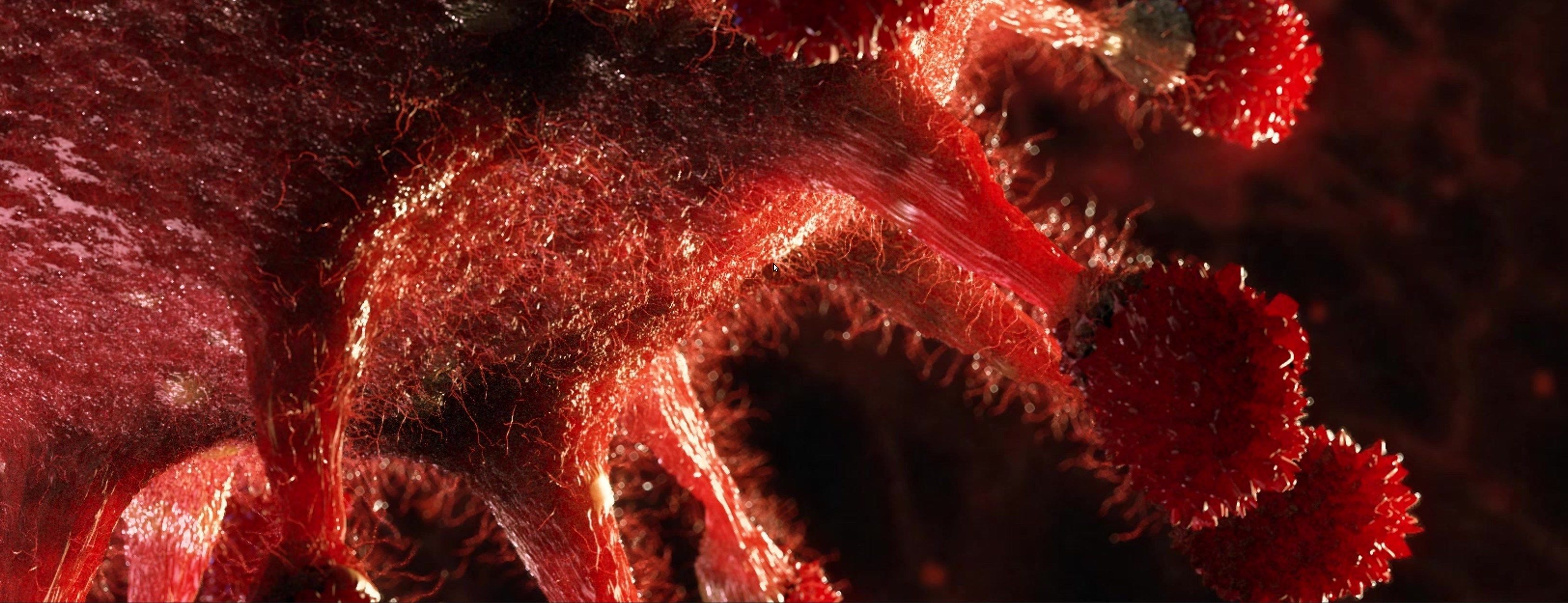 3D model of an ANIMATED scene covid-19 3D model_5