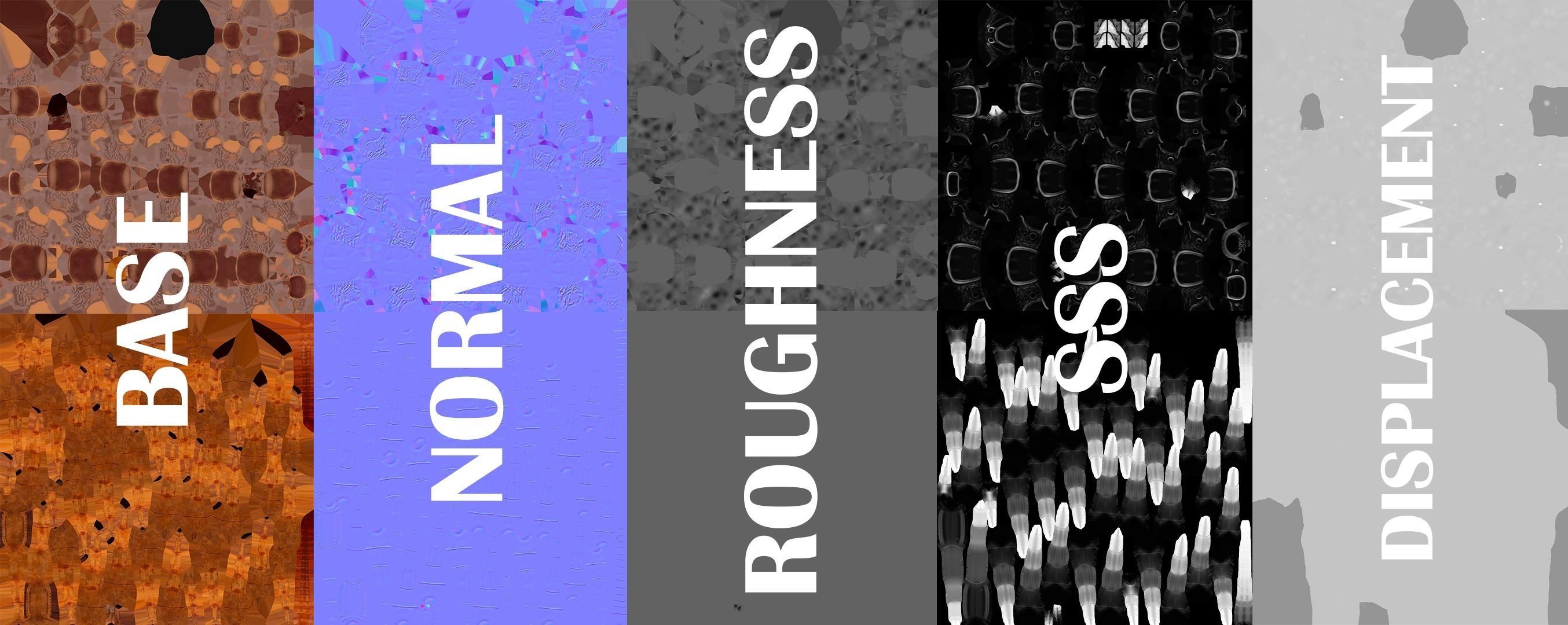 Amazonian giant centipede - Scolopendra gigantea  3D model_12