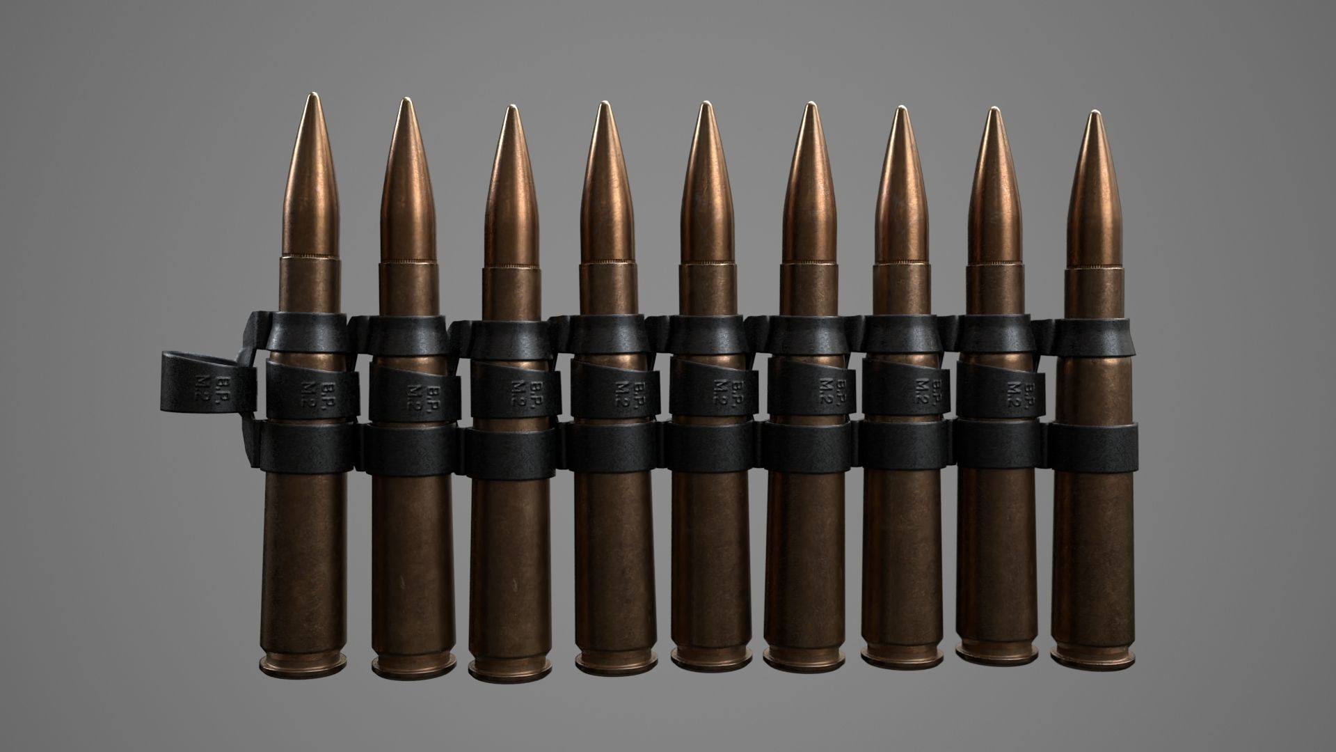M2A1 Ammo Can HQ 3D model_22