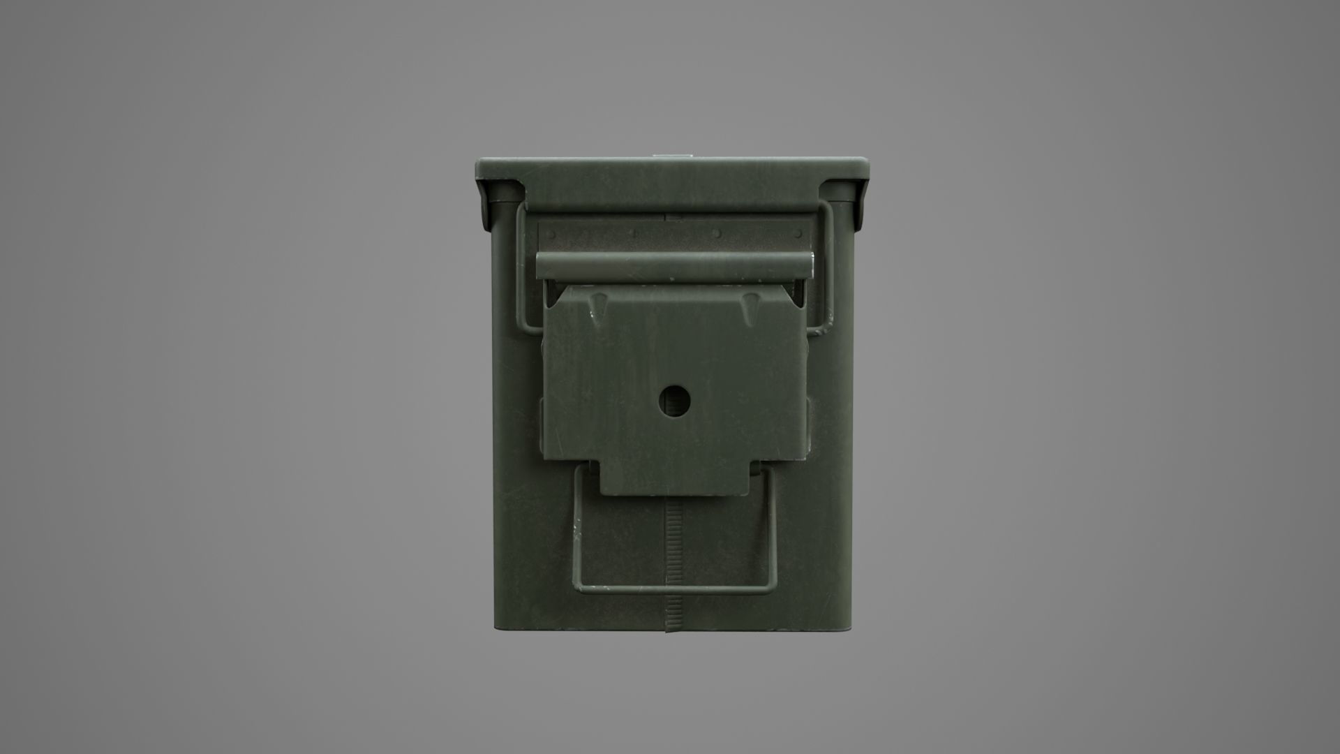 M2A1 Ammo Can HQ 3D model_14