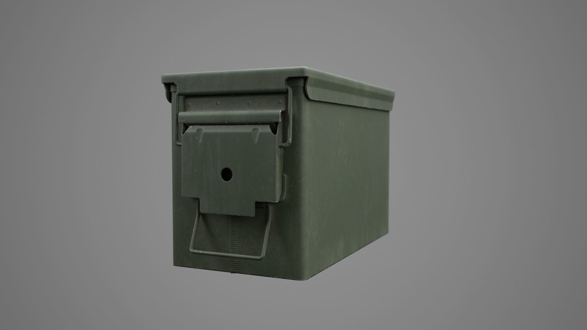 M2A1 Ammo Can HQ 3D model_15