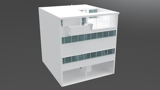 Maison Cook Villa - Le Corbusier 3D model