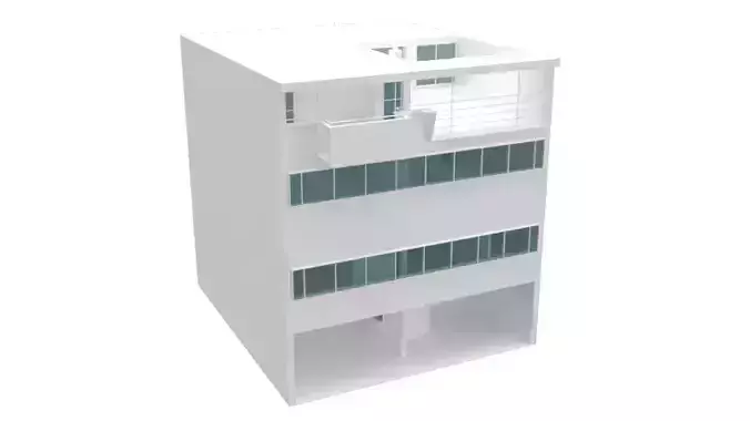 Maison Cook Villa - Le Corbusier 3D model