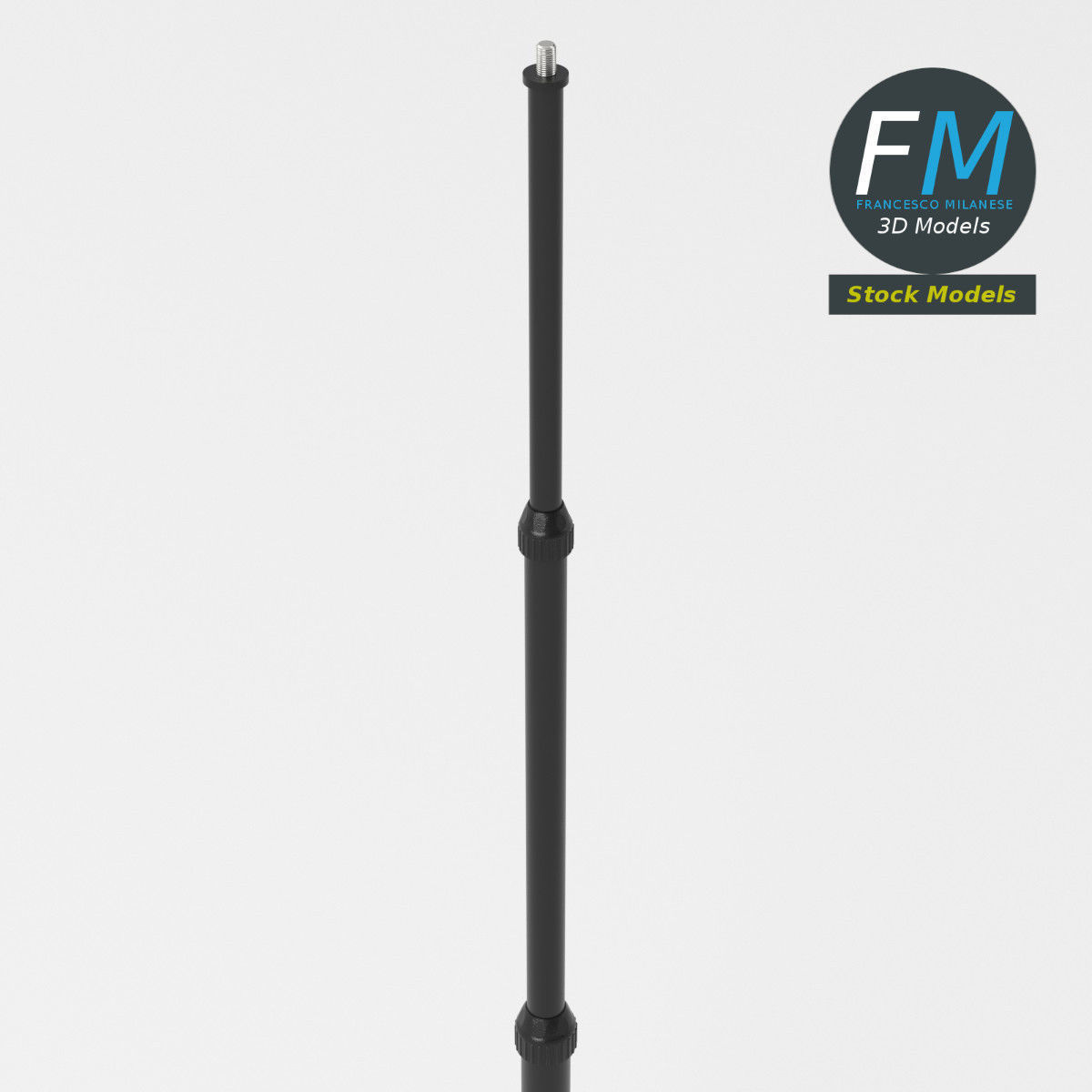 Extendable tripod stand 1 3D model_5