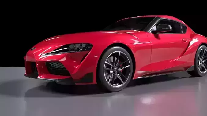 Toyota Supra 2020 3D model
