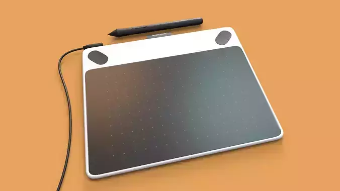 Wacom Intuos 3D model