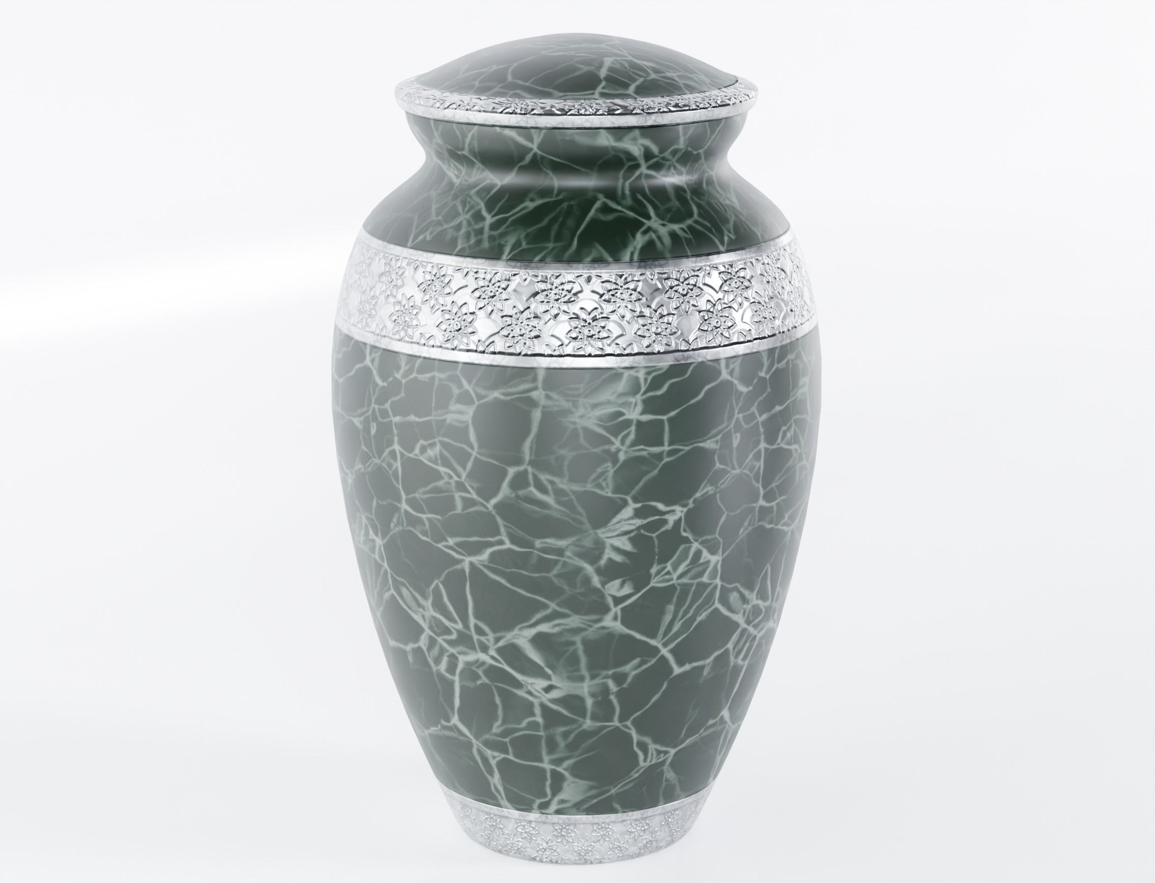 Ash Urns Color Customizable Low-poly 3D model_2
