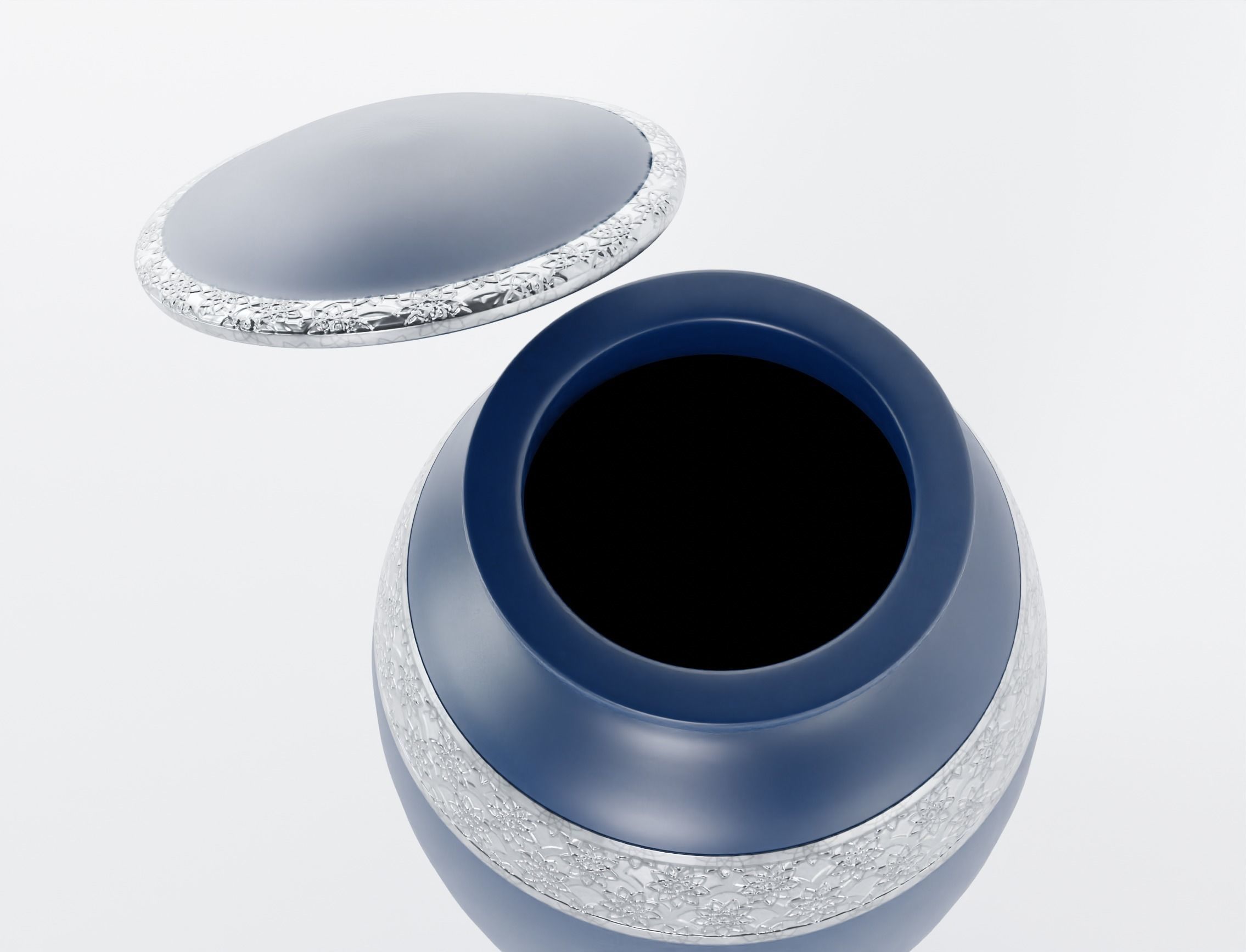 Ash Urns Color Customizable Low-poly 3D model_13