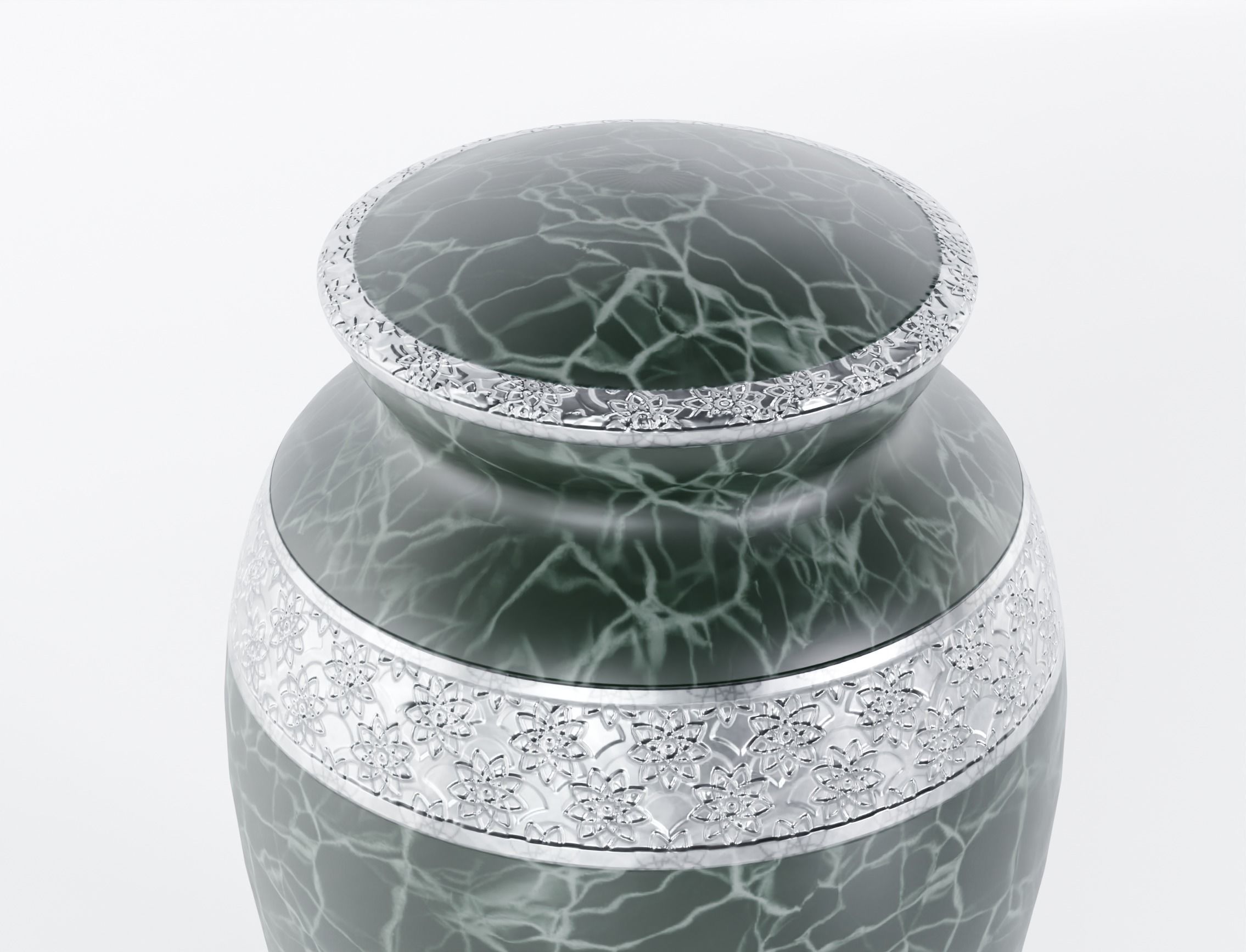 Ash Urns Color Customizable Low-poly 3D model_5