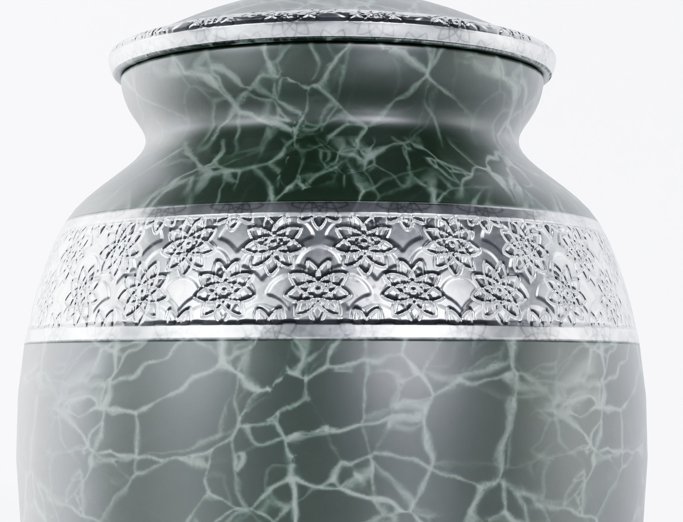 Ash Urns Color Customizable Low-poly 3D model_4