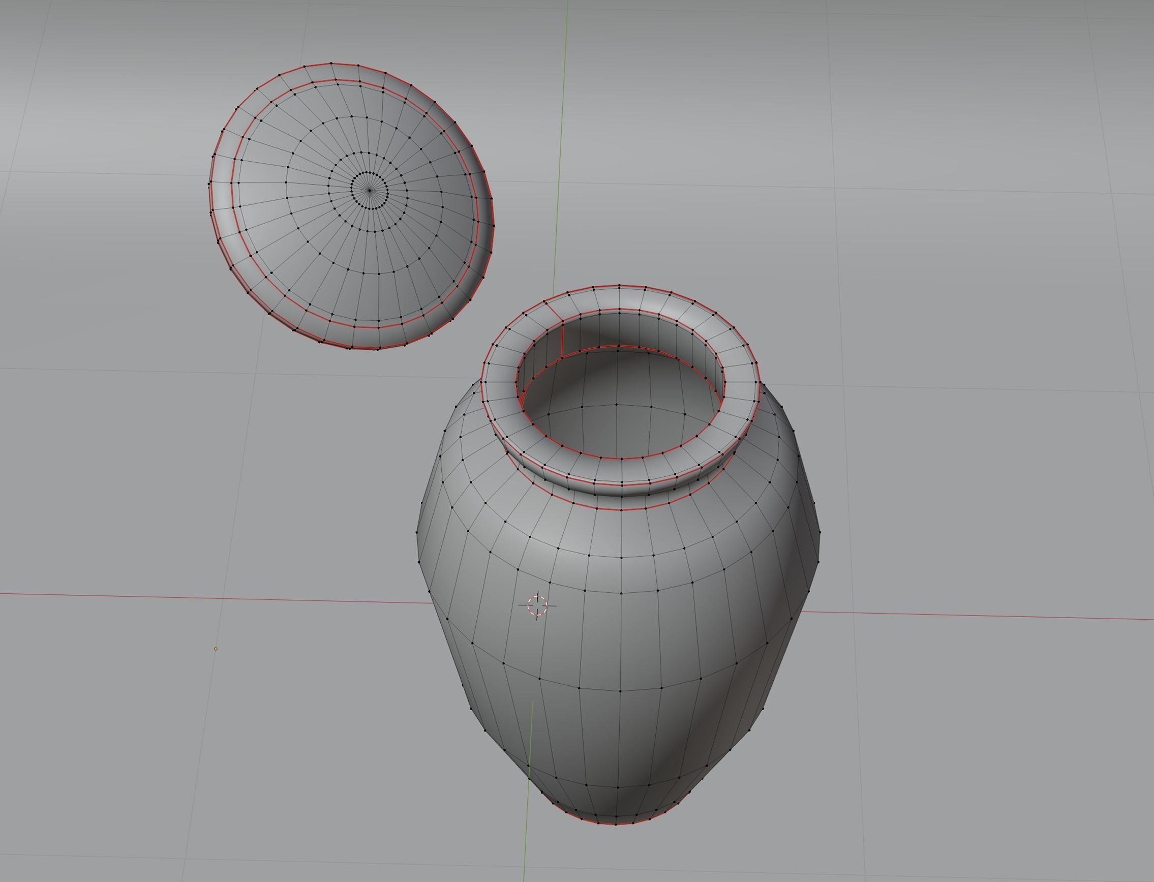 Ash Urns Color Customizable Low-poly 3D model_19