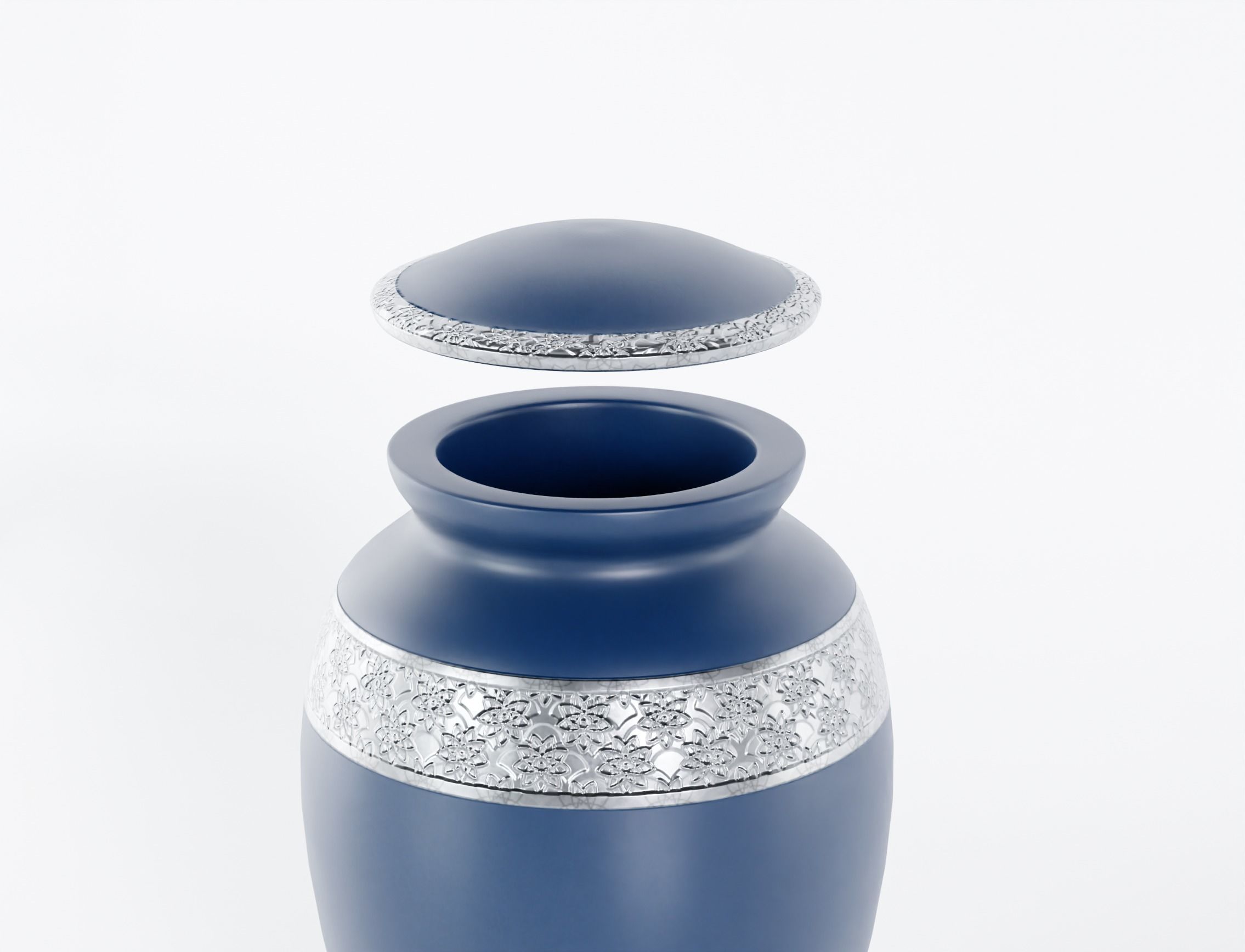 Ash Urns Color Customizable Low-poly 3D model_9