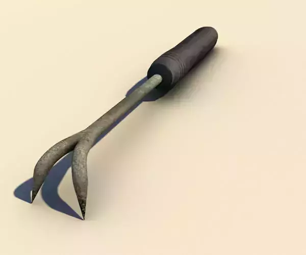 Scraper tool with metal handle