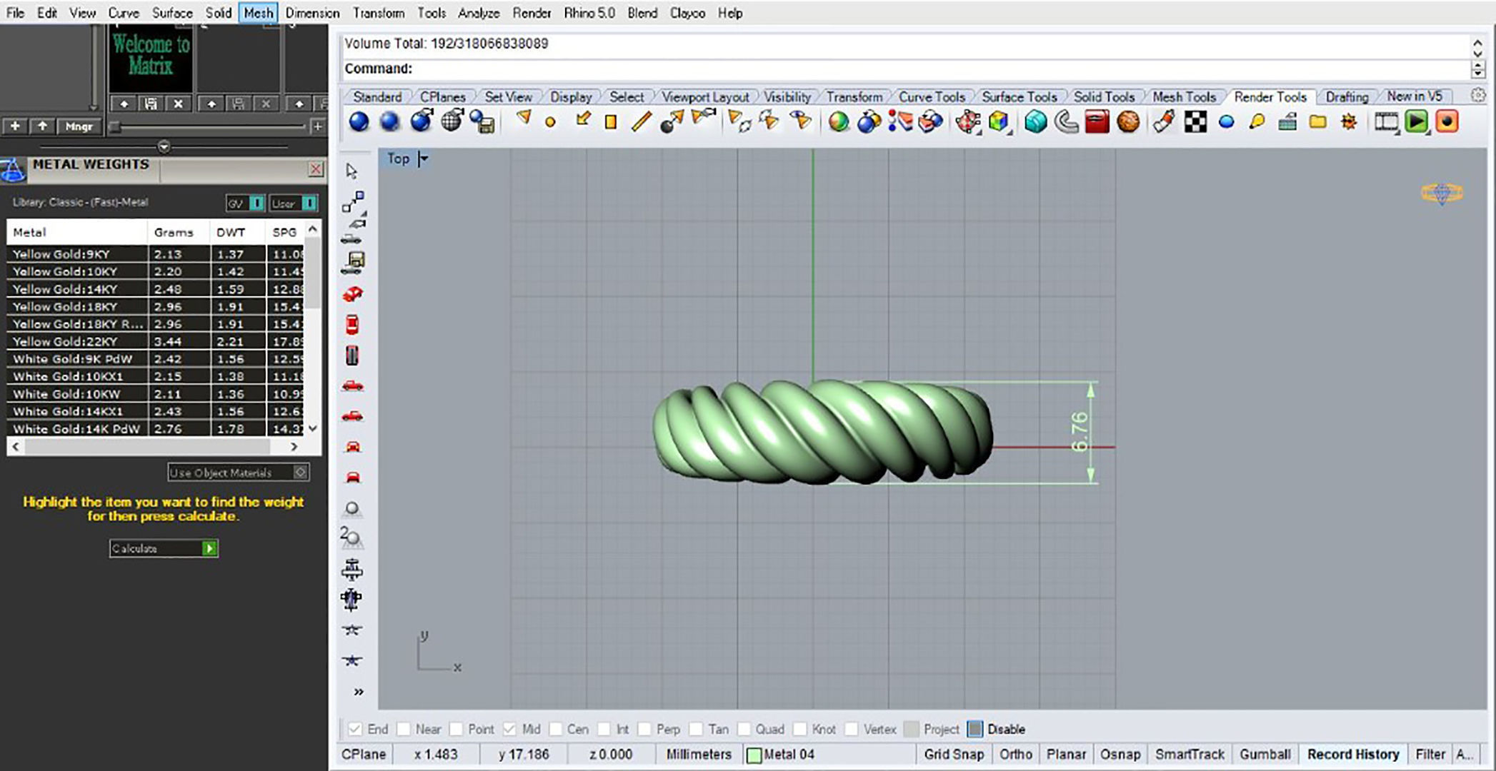 Ring R 02 3D print model_4