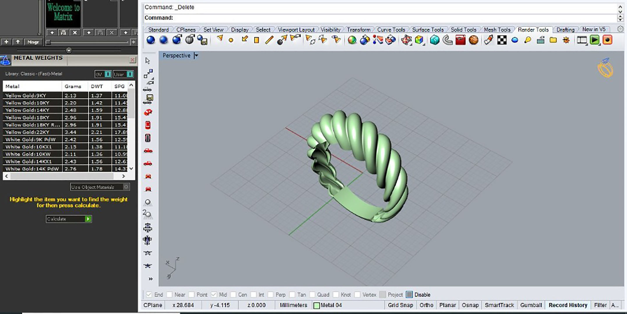 Ring R 02 3D print model_6