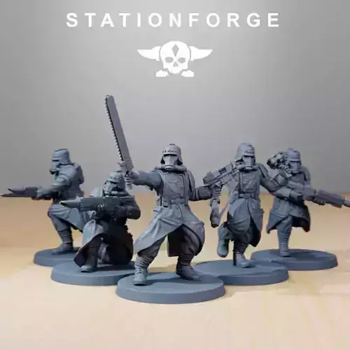 GrimGuard - Trench Runners 3D print model