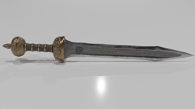 Gladius old sword 3D model