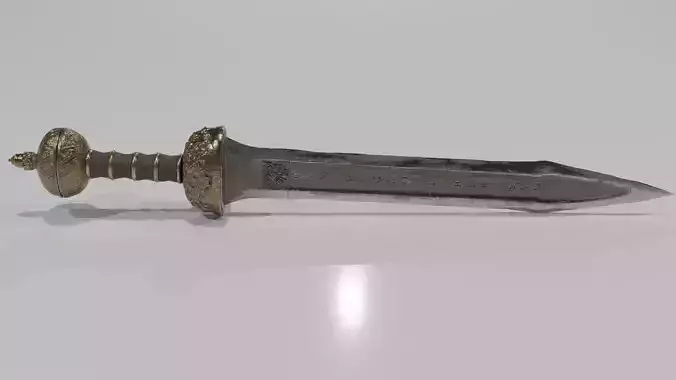 Gladius old sword 3D model