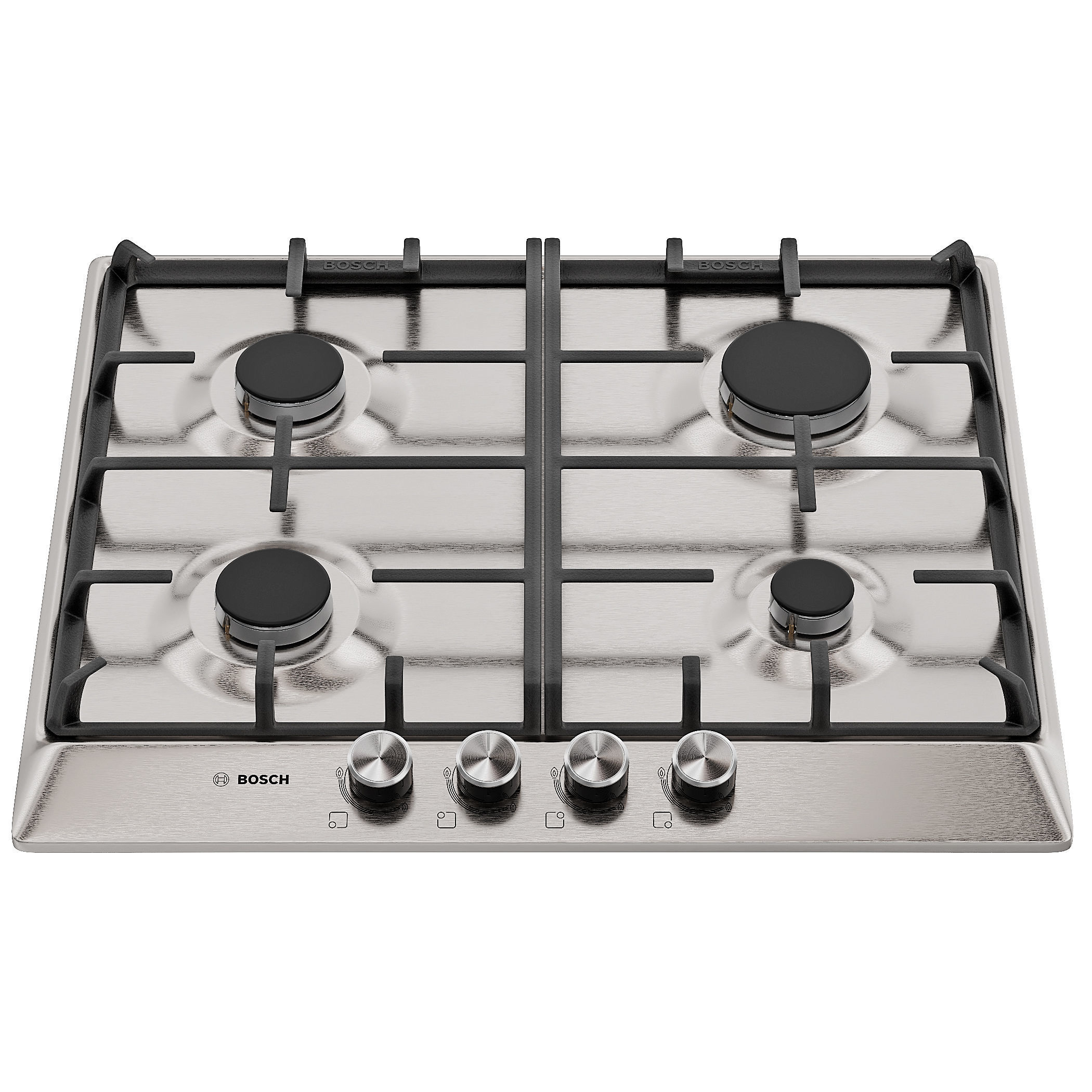 Kitchen appliances set Hood oven refrigerator hob 3D model_10