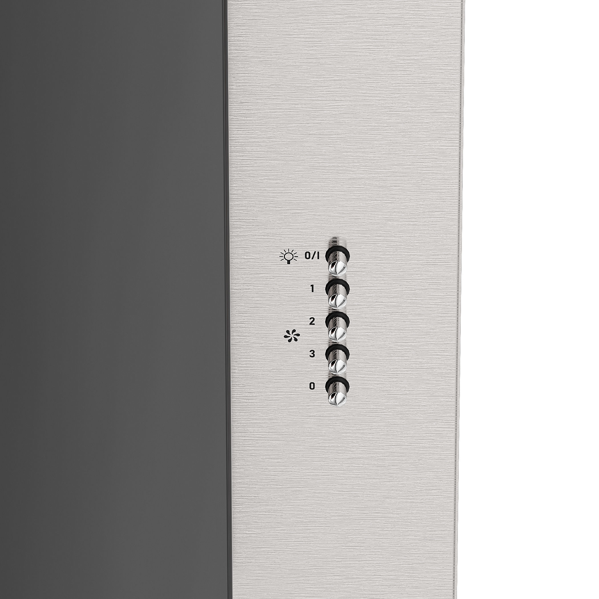 Kitchen appliances set Hood oven refrigerator hob 3D model_9