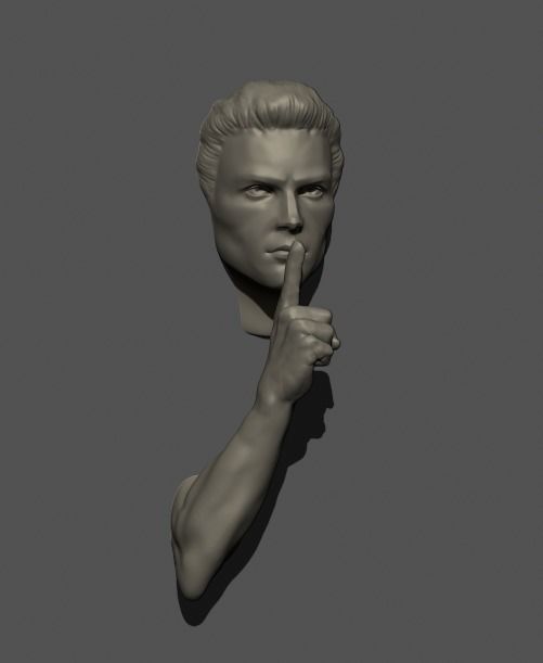 The Secret Sculpture LIFESIZE 3D print model_2