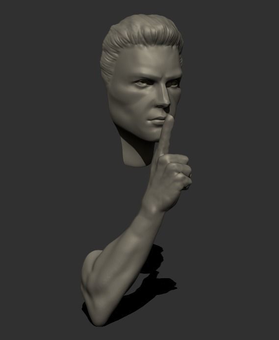 The Secret Sculpture LIFESIZE 3D print model_1