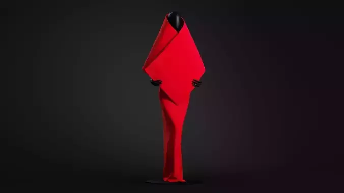 Gareth Pugh Spring 2018 model 01