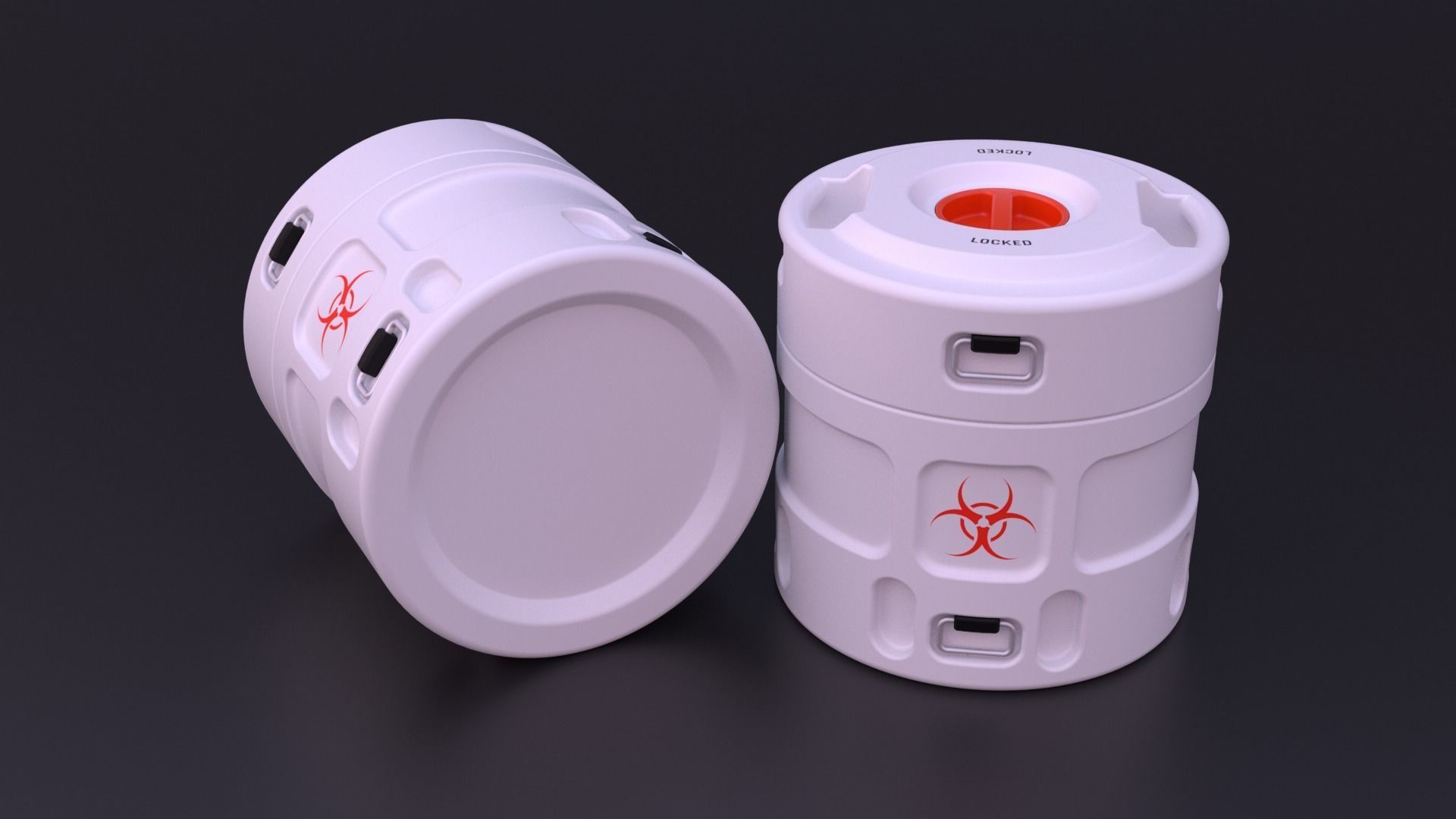 SciFi Container 3 3D model_4