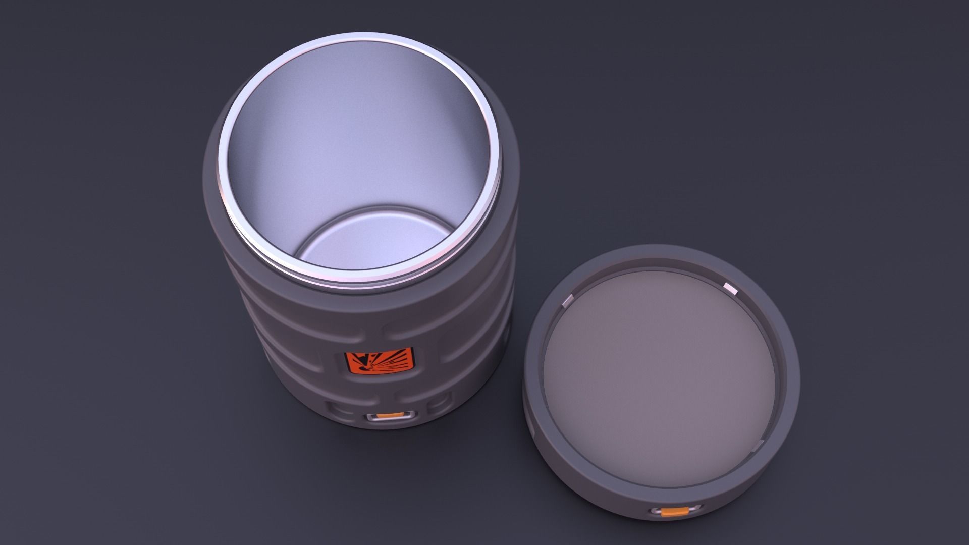 SciFi Container 3 3D model_16