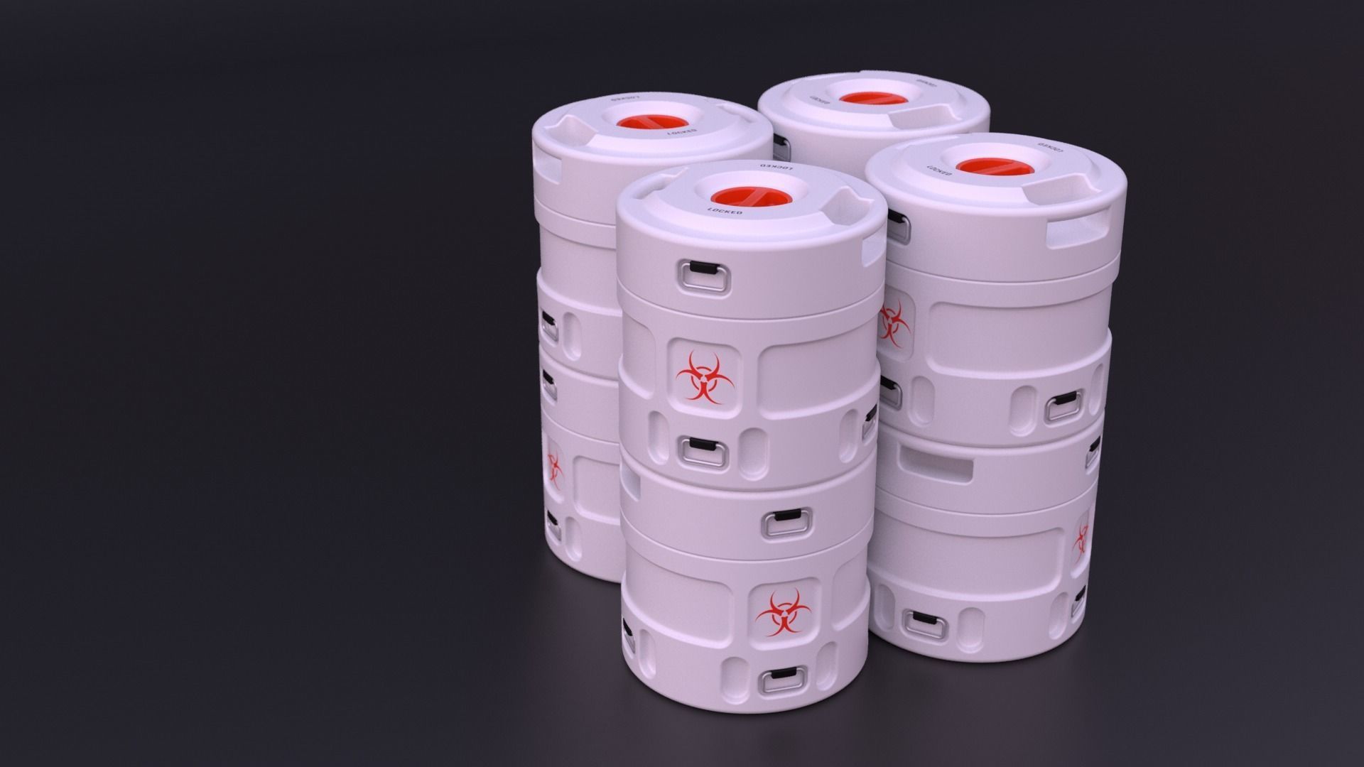 SciFi Container 3 3D model_2