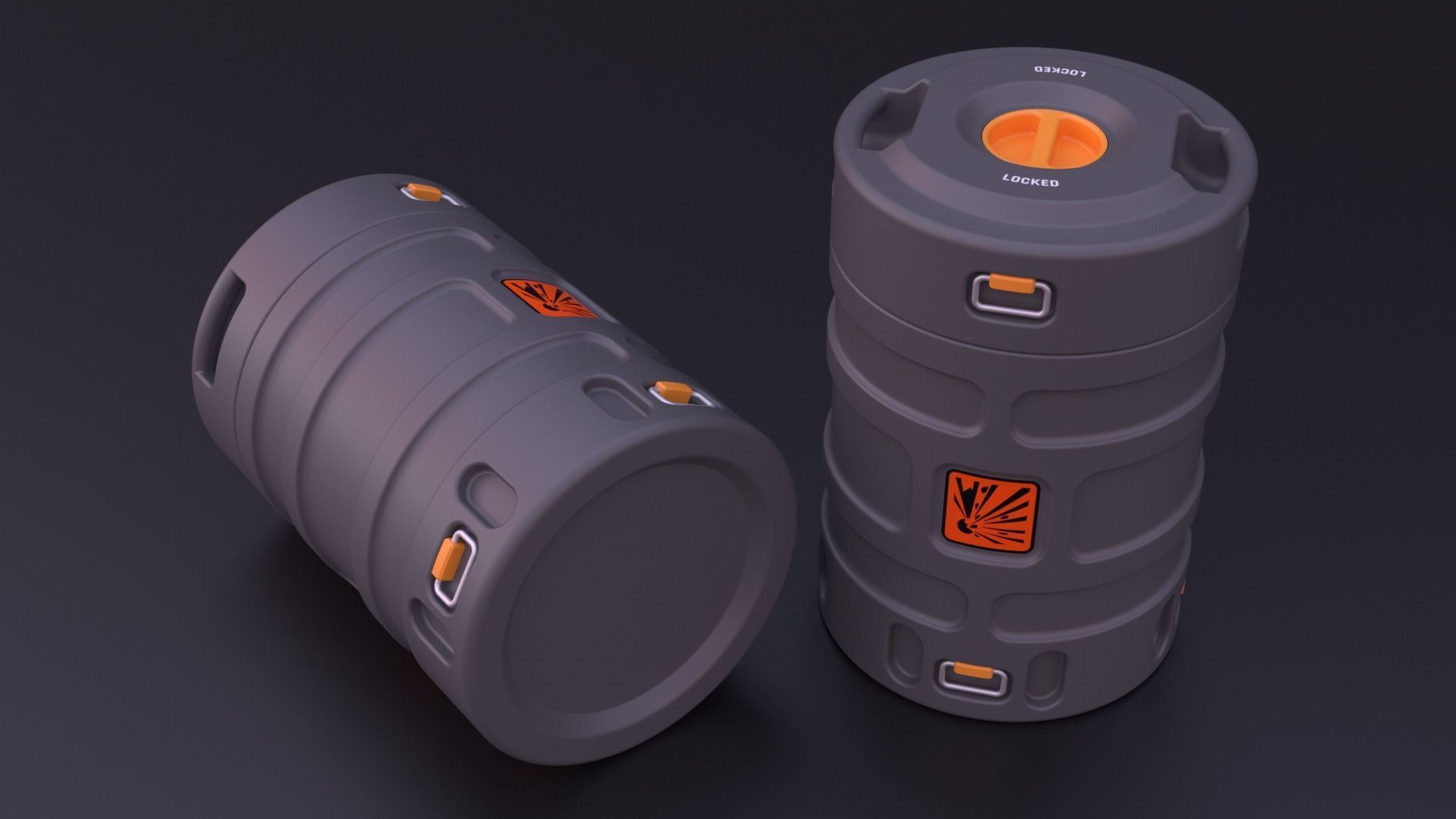 SciFi Container 3 3D model_13
