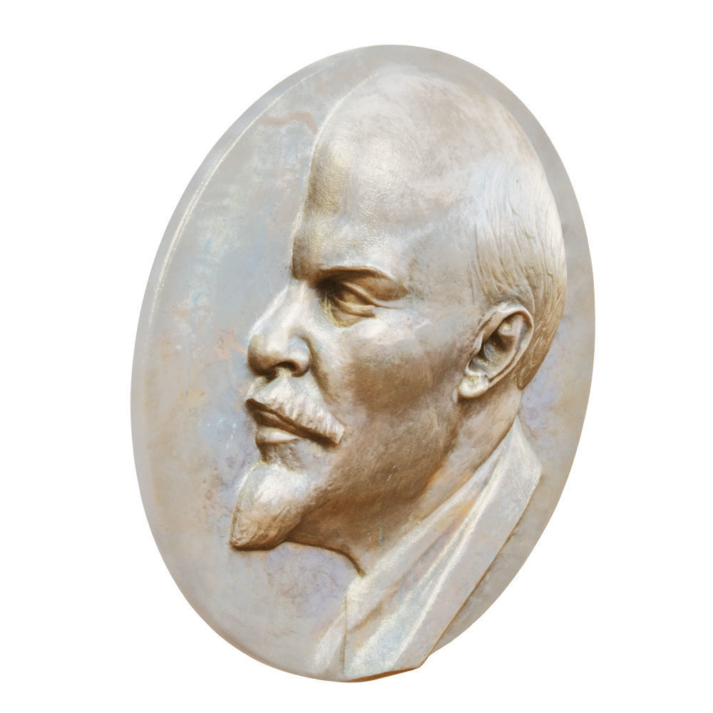 Bas-relief By Lenin Vladimir Ilyich  3D model_2