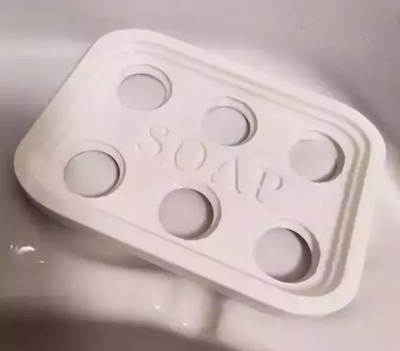 Soap Dish 3D print model