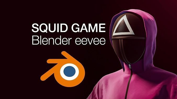 SQUID GAME MODEL EEVEE RENDER 3D model