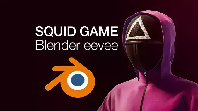SQUID GAME MODEL EEVEE RENDER 3D model