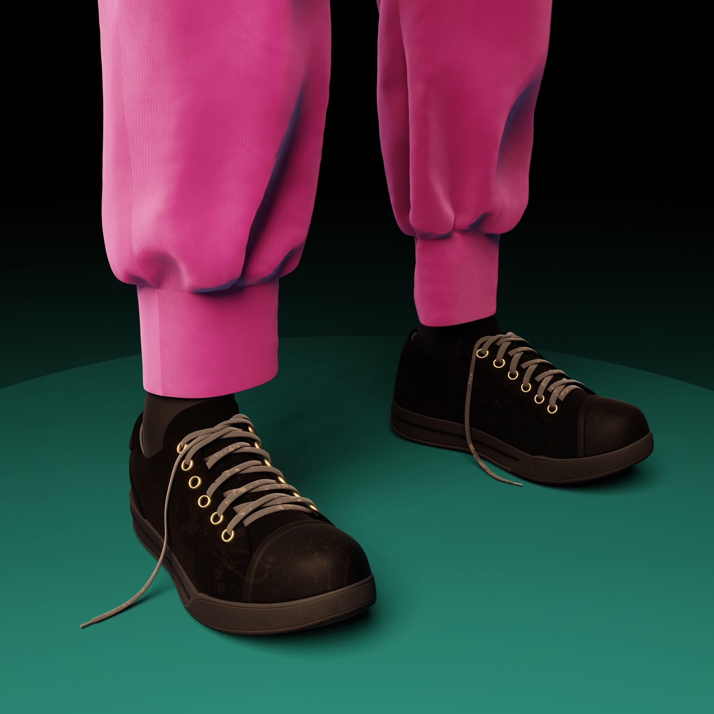 SQUID GAME MODEL EEVEE RENDER 3D model_12