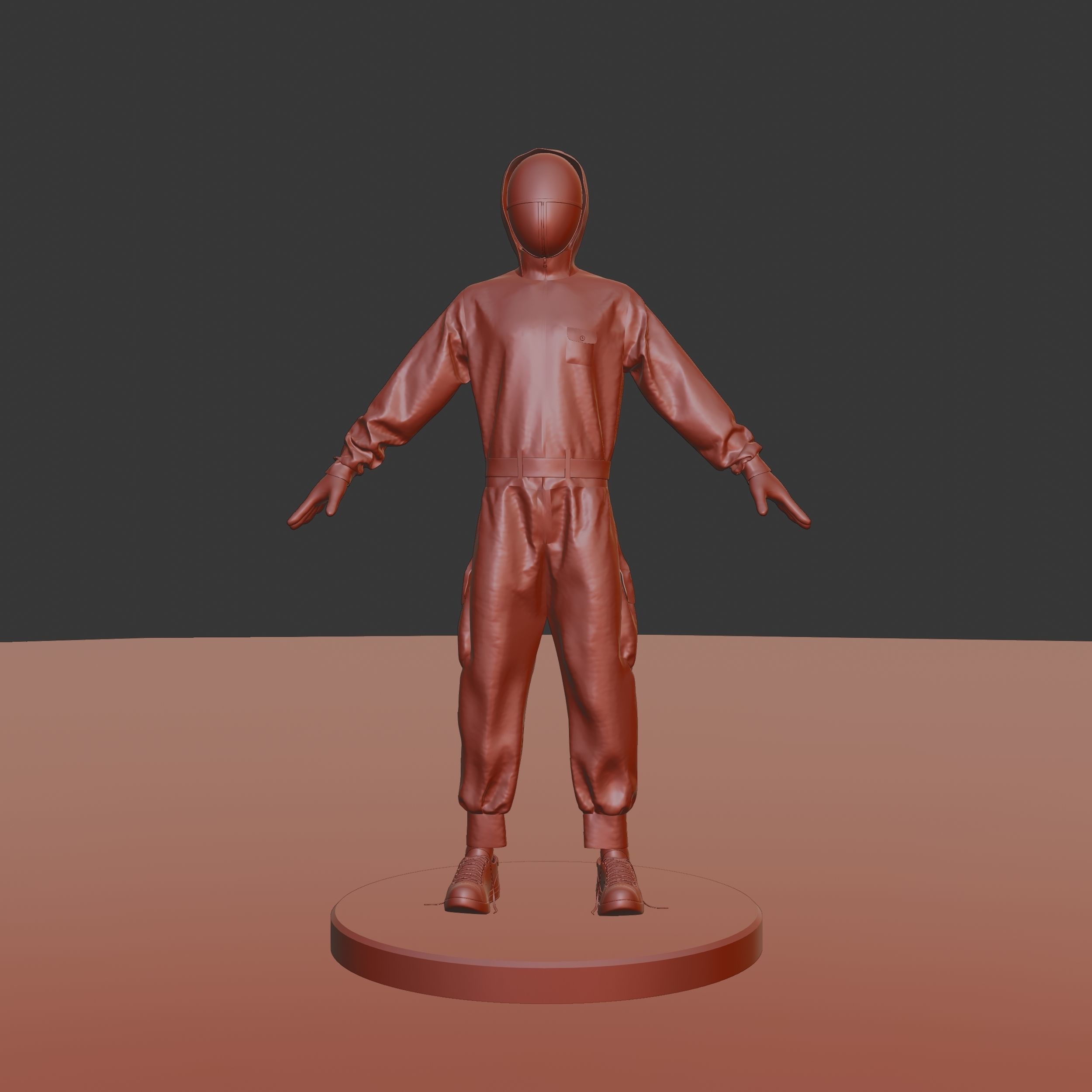 SQUID GAME MODEL EEVEE RENDER 3D model_15