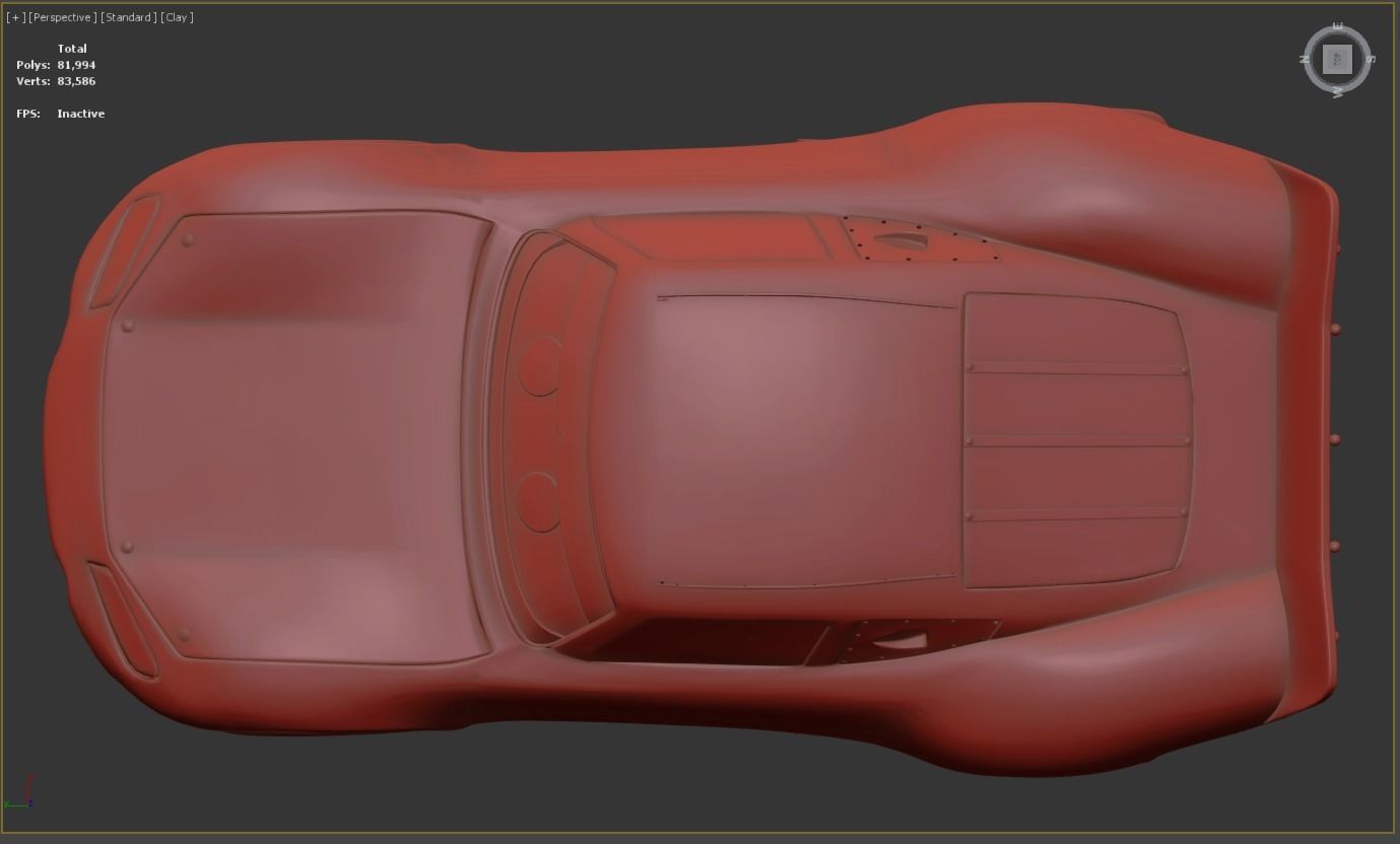 Pixar lightingmcqueen Car model 3D model_15