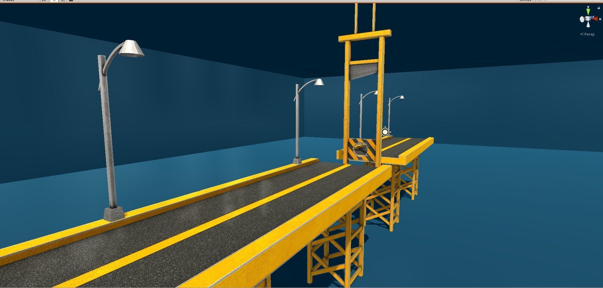 Squid Games Low Poly 3D Model Environment Ready For Mobile Games Low-poly 3D model_11