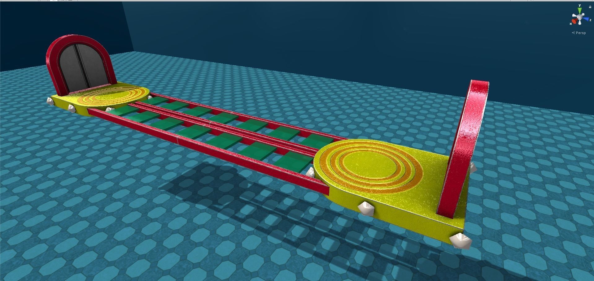 Squid Games Low Poly 3D Model Environment Ready For Mobile Games Low-poly 3D model_2