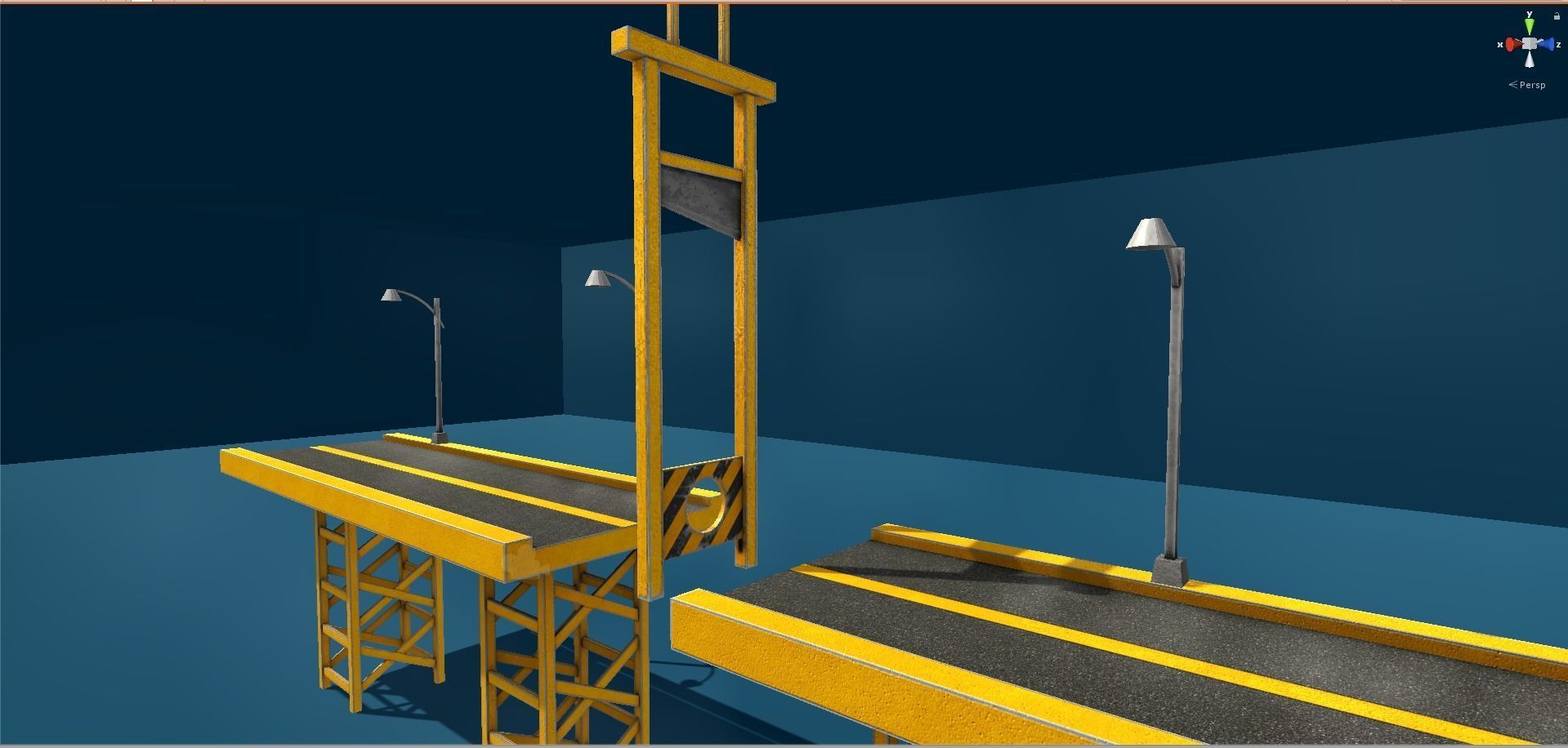Squid Games Low Poly 3D Model Environment Ready For Mobile Games Low-poly 3D model_12