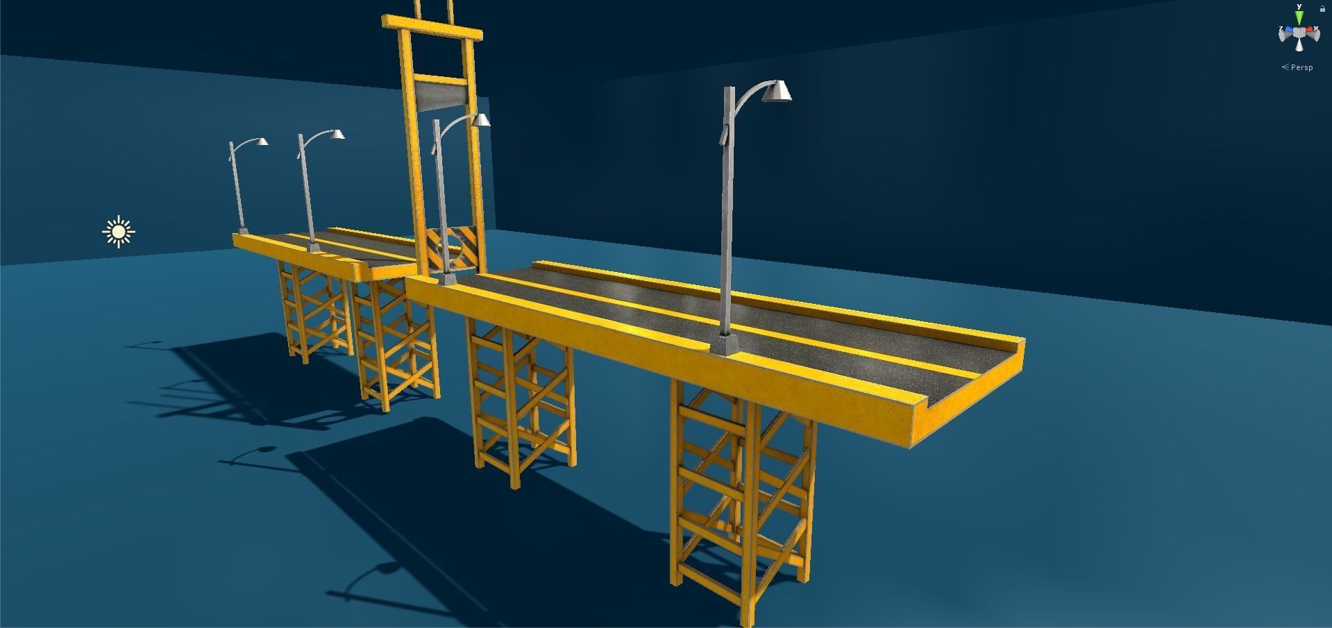 Squid Games Low Poly 3D Model Environment Ready For Mobile Games Low-poly 3D model_14