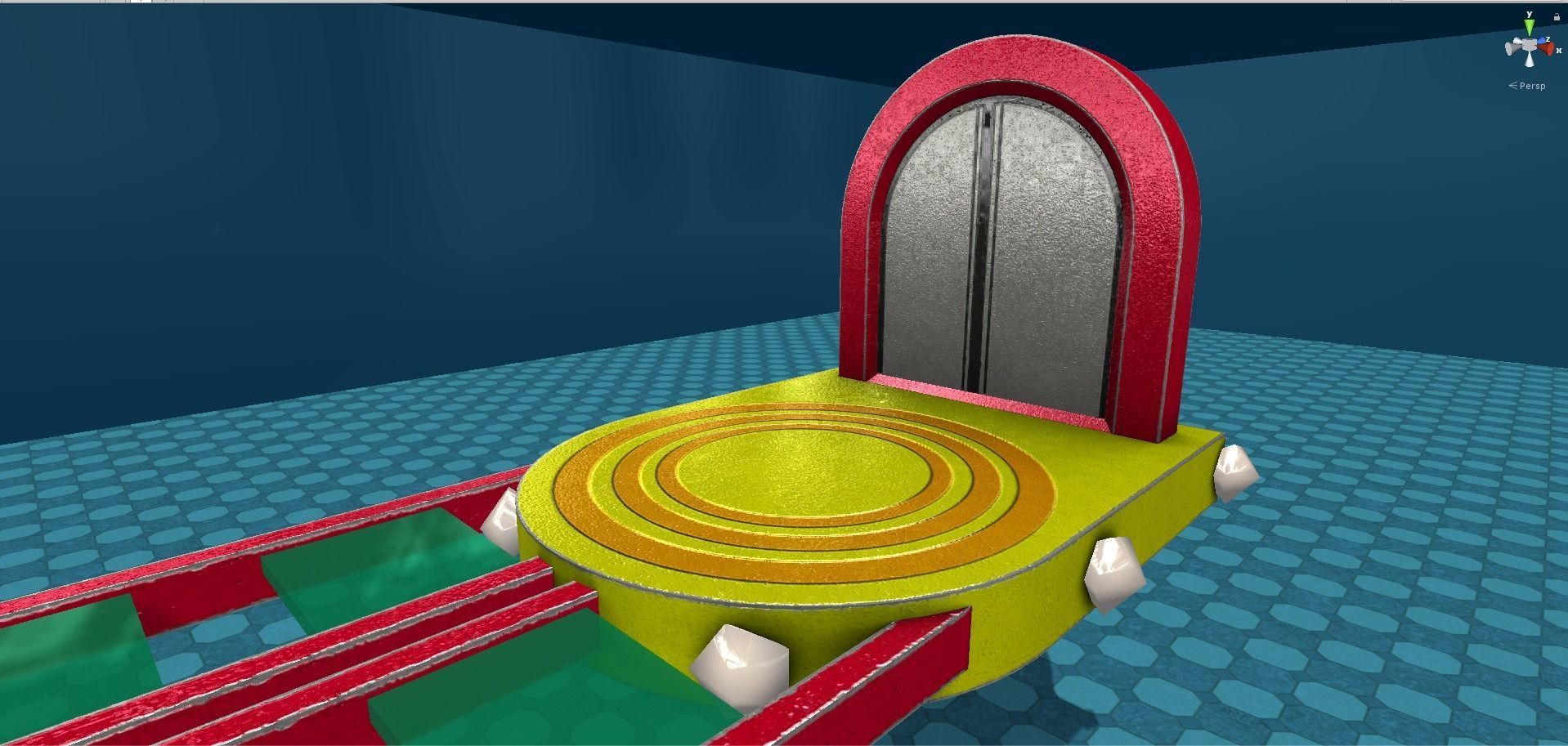 Squid Games Low Poly 3D Model Environment Ready For Mobile Games Low-poly 3D model_4